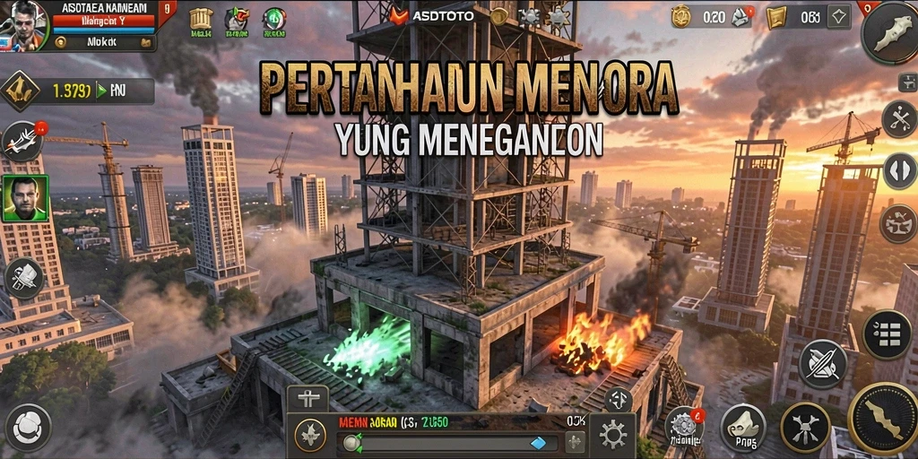 Gameplay ASDTOTO menampilkan aksi menara pertahanan yang mendebarkan.