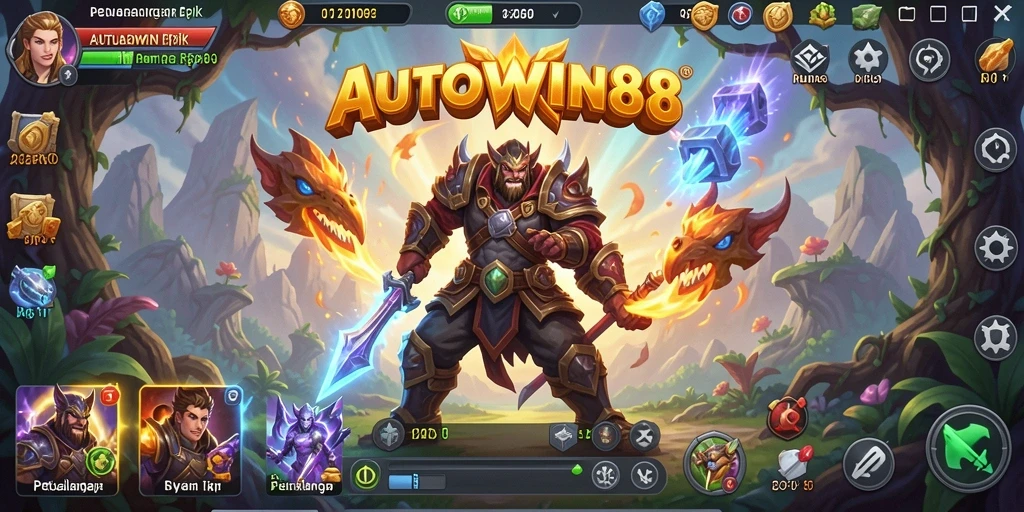 Gameplay RPG seru di AUTOWIN88 dengan petualangan mendalam.