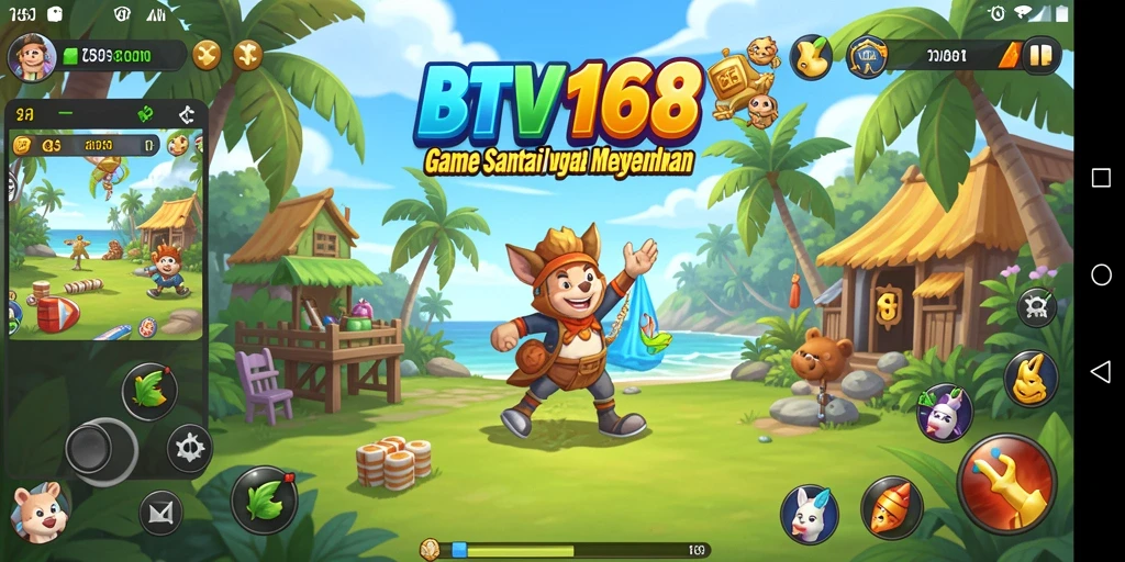 Screenshot menunjukkan gameplay BTV168 yang seru dan mengasyikkan.