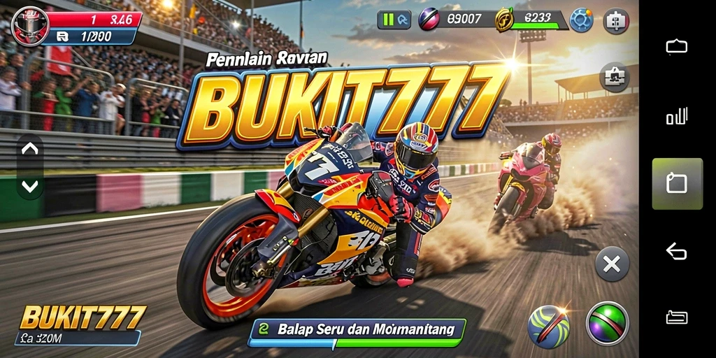 Gameplay seru balap mobil dengan grafis menawan di BUKIT777.