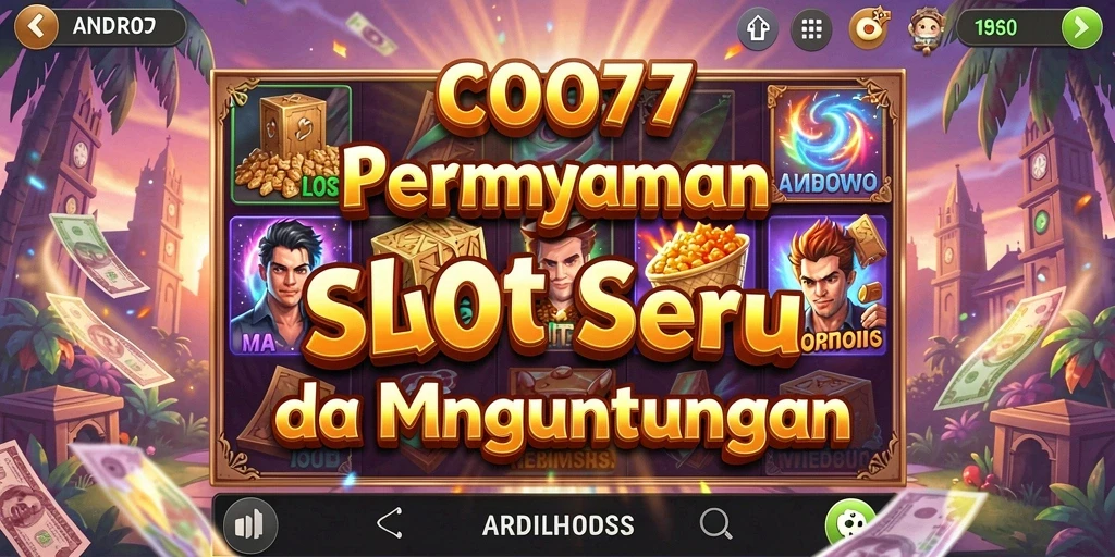 Screenshot gameplay COO77 menampilkan keseruan bermain slot yang mengasyikkan.