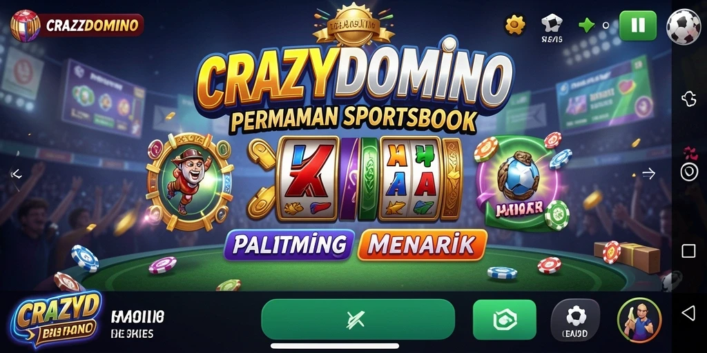 Tampilan gameplay seru dari game Sportsbook CRAZYDOMINO.
