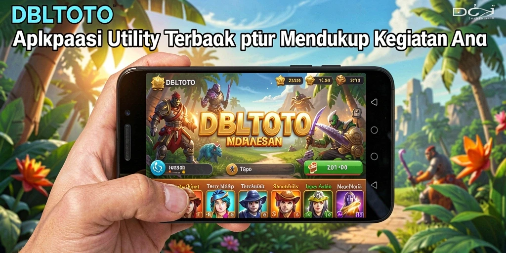 Tampilan utama DBLTOTO yang sederhana dan efektif dalam manajemen data.