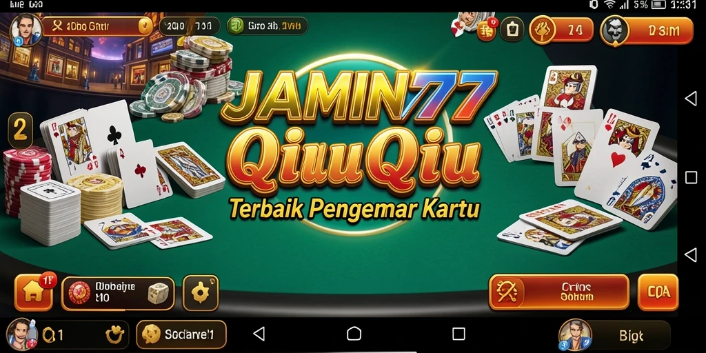 Gameplay QiuQiu yang seru dan penuh strategi.