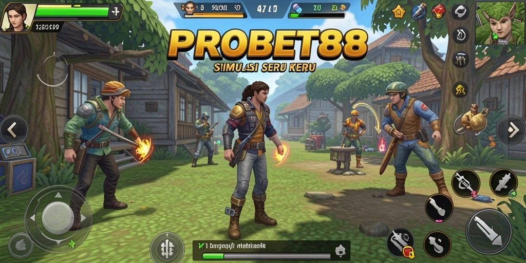 Screenshot gameplay <strong>PROBET88</strong> menampilkan pengalaman simulasi yang mendalam.