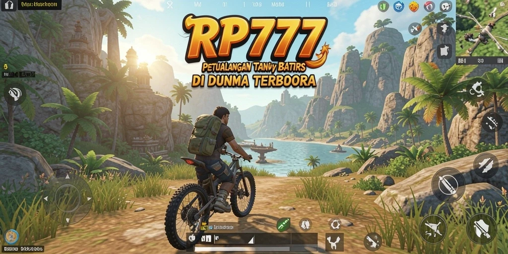 Gameplay menarik di dunia terbuka RP777 yang memukau.