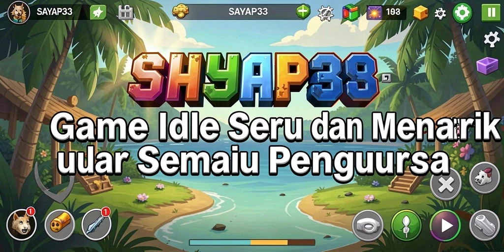 Tampilan gameplay menarik dari SAYAP33 yang penuh warna.