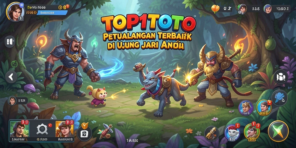 Tangkapan layar utama dari TOP1TOTO menunjukkan aksi seru dalam petualangan yang mendebarkan.